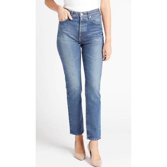 NEW AG JEANS alexxis high rise slim jeans in 10yell - Picture 1 of 3